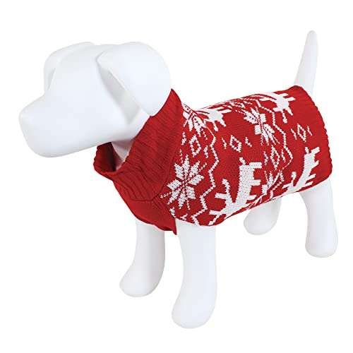 Puppy Fair Isle Sweater,