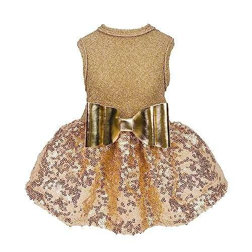 Sequin Small Dog Formal Dress