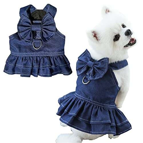 Small Dog Denim Dress